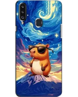 Чехол для Samsung Galaxy A20s (A207) с картинкой «Капибара Ван Гога» Чехол для Samsung Galaxy A20s (A207) с картинкой «Капибара Ван Гога»
