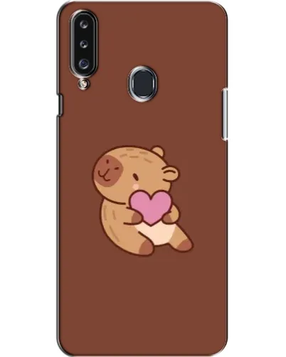 Чехол для Samsung Galaxy A20s (A207) с картинкой «Капибара с сердцем» Чехол для Samsung Galaxy A20s (A207) с картинкой «Капибара с сердцем»
