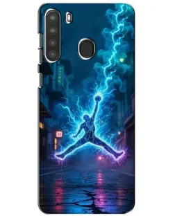 Чехол для Samsung Galaxy A21 (A215) с картинкой «Jordan Gold Jumpman» Чехол для Samsung Galaxy A21 (A215) с картинкой «Jordan Gold Jumpman»
