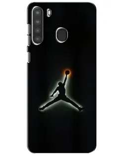 Чехол для Samsung Galaxy A21 (A215) с картинкой «Jordan Gradient Logo» Чехол для Samsung Galaxy A21 (A215) с картинкой «Jordan Gradient Logo»