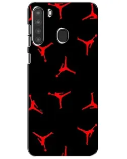Чехол для Samsung Galaxy A21 (A215) с картинкой «Jordan Red Pattern» Чехол для Samsung Galaxy A21 (A215) с картинкой «Jordan Red Pattern»