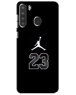Чехол для Samsung Galaxy A21 (A215) с картинкой «Jordan Flight 23» Чехол для Samsung Galaxy A21 (A215) с картинкой «Jordan Flight 23»
