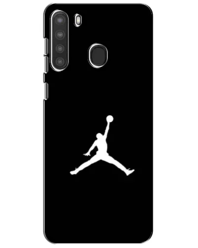 Чехол для Samsung Galaxy A21 (A215) с картинкой «Jordan Silhouette»