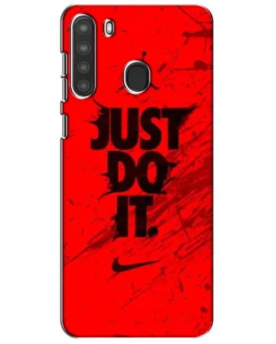 Чехол для Samsung Galaxy A21 (A215) с картинкой «Nike Just Do It»