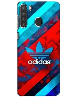 Чехол для Samsung Galaxy A21 (A215) с картинкой «Абстракция Adidas» Чехол для Samsung Galaxy A21 (A215) с картинкой «Абстракция Adidas»