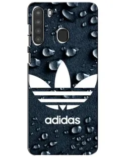 Чехол для Samsung Galaxy A21 (A215) с картинкой «Adidas Trefoil Blue» Чехол для Samsung Galaxy A21 (A215) с картинкой «Adidas Trefoil Blue»