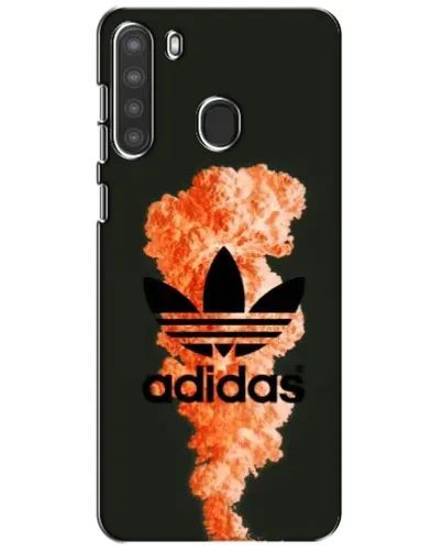 Чехол для Samsung Galaxy A21 (A215) с картинкой «Оранжевый дым Adidas» Чехол для Samsung Galaxy A21 (A215) с картинкой «Оранжевый дым Adidas»