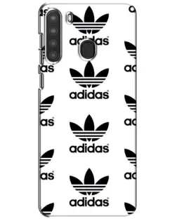 Чехол для Samsung Galaxy A21 (A215) с картинкой «Adidas Pattern» Чехол для Samsung Galaxy A21 (A215) с картинкой «Adidas Pattern»
