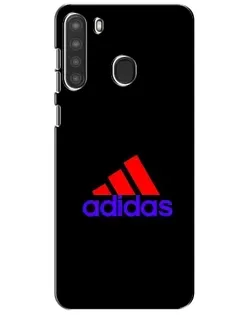 Чехол для Samsung Galaxy A21 (A215) с картинкой «Классический Adidas» Чехол для Samsung Galaxy A21 (A215) с картинкой «Классический Adidas»