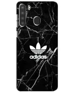 Чехол для Samsung Galaxy A21 (A215) с картинкой «Белый мрамор Adidas» Чехол для Samsung Galaxy A21 (A215) с картинкой «Белый мрамор Adidas»