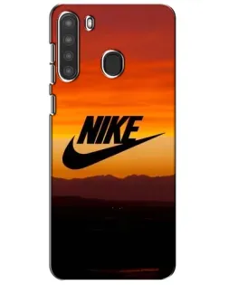 Чехол для Samsung Galaxy A21 (A215) с картинкой «Nike — вечерний горизонт» Чехол для Samsung Galaxy A21 (A215) с картинкой «Nike — вечерний горизонт»