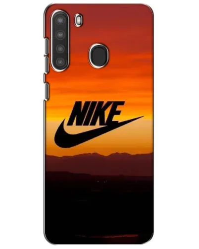Чехол для Samsung Galaxy A21 (A215) с картинкой «Nike — вечерний горизонт»