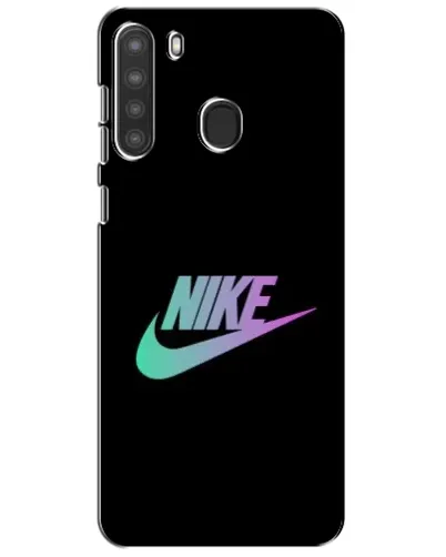 Чехол для Samsung Galaxy A21 (A215) с картинкой «Nike — городская ночь»