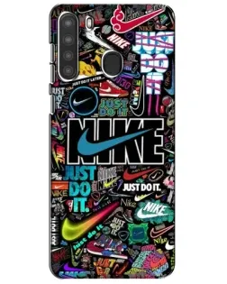 Чехол для Samsung Galaxy A21 (A215) с картинкой «Яркий коллаж Nike» Чехол для Samsung Galaxy A21 (A215) с картинкой «Яркий коллаж Nike»
