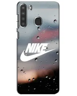 Чехол для Samsung Galaxy A21 (A215) с картинкой «Nike в стиле ретро» Чехол для Samsung Galaxy A21 (A215) с картинкой «Nike в стиле ретро»