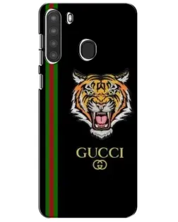 Чехол для Samsung Galaxy A21 (A215) с картинкой «Тигр Gucci» Чехол для Samsung Galaxy A21 (A215) с картинкой «Тигр Gucci»