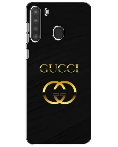 Чехол для Samsung Galaxy A21 (A215) с картинкой «Золотой логотип Gucci» Чехол для Samsung Galaxy A21 (A215) с картинкой «Золотой логотип Gucci»