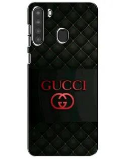Чехол для Samsung Galaxy A21 (A215) с картинкой «Gucci — стеганый черный» Чехол для Samsung Galaxy A21 (A215) с картинкой «Gucci — стеганый черный»
