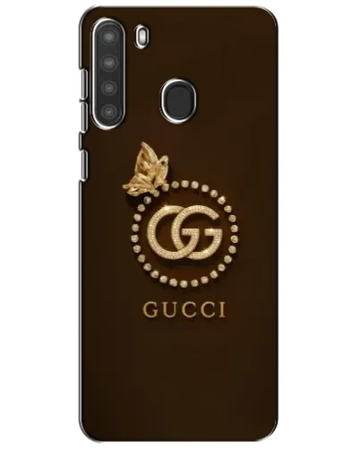 Чехол для Samsung Galaxy A21 (A215) с картинкой «Gucci — золотая бабочка» Чехол для Samsung Galaxy A21 (A215) с картинкой «Gucci — золотая бабочка»