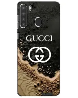 Чехол для Samsung Galaxy A21 (A215) с картинкой «Gucci — песчаные дюны» Чехол для Samsung Galaxy A21 (A215) с картинкой «Gucci — песчаные дюны»