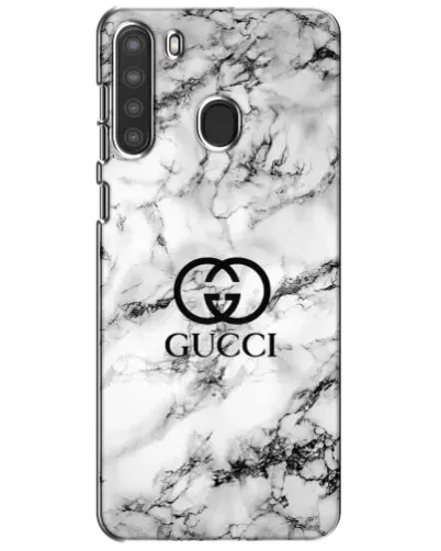 Чехол для Samsung Galaxy A21 (A215) с картинкой «Gucci — мраморный шик» Чехол для Samsung Galaxy A21 (A215) с картинкой «Gucci — мраморный шик»