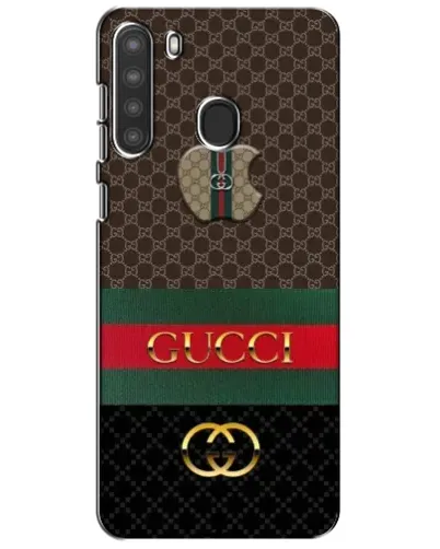 Чехол для Samsung Galaxy A21 (A215) с картинкой «Gucci — брендированный десерт» Чехол для Samsung Galaxy A21 (A215) с картинкой «Gucci — брендированный десерт»