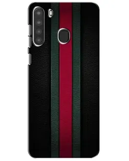 Чехол для Samsung Galaxy A21 (A215) с картинкой «Gucci — неоновая линия» Чехол для Samsung Galaxy A21 (A215) с картинкой «Gucci — неоновая линия»