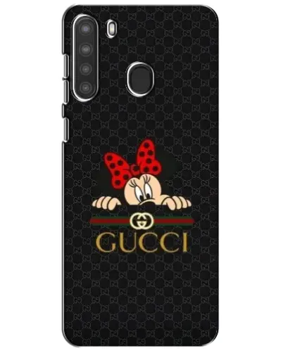 Чехол для Samsung Galaxy A21 (A215) с картинкой «Минни Маус Gucci — черный» Чехол для Samsung Galaxy A21 (A215) с картинкой «Минни Маус Gucci — черный»