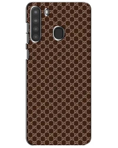 Чехол для Samsung Galaxy A21 (A215) с картинкой «Gucci — шоколадная сетка» Чехол для Samsung Galaxy A21 (A215) с картинкой «Gucci — шоколадная сетка»