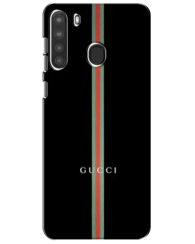 Чехол для Samsung Galaxy A21 (A215) с картинкой «Gucci — строгая линия» Чехол для Samsung Galaxy A21 (A215) с картинкой «Gucci — строгая линия»
