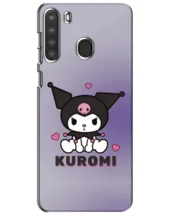 Чехол для Samsung Galaxy A21 (A215) с картинкой «Kuromi — фиолетовый арт» Чехол для Samsung Galaxy A21 (A215) с картинкой «Kuromi — фиолетовый арт»