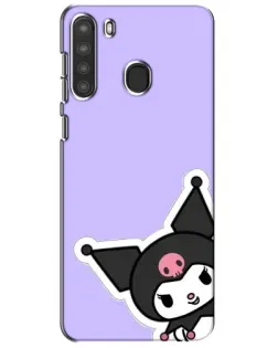 Чехол для Samsung Galaxy A21 (A215) с картинкой «Забавная Kuromi» Чехол для Samsung Galaxy A21 (A215) с картинкой «Забавная Kuromi»