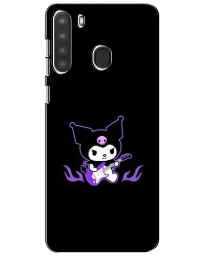 Чехол для Samsung Galaxy A21 (A215) с картинкой «Электрическая Kuromi»