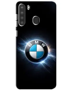Чохол для Samsung Galaxy A21 (A215) з картинкою «BMW — неонове сяйво» Чохол для Samsung Galaxy A21 (A215) з картинкою «BMW — неонове сяйво»