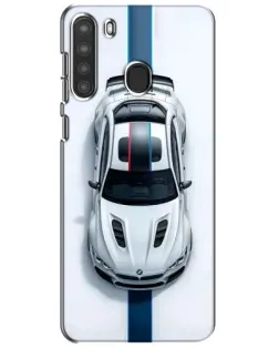 Чохол для Samsung Galaxy A21 (A215) з картинкою «Вид зверху — BMW M» Чохол для Samsung Galaxy A21 (A215) з картинкою «Вид зверху — BMW M»