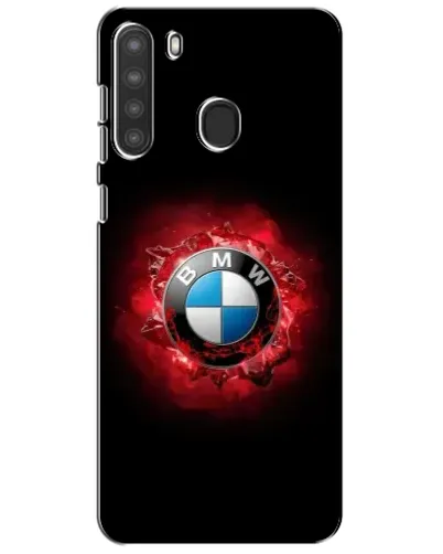 Чехол для Samsung Galaxy A21 (A215) с картинкой «Логотип BMW — вспышка»