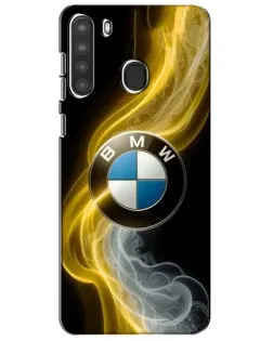 Чохол для Samsung Galaxy A21 (A215) з картинкою «Золотистий дим BMW» Чохол для Samsung Galaxy A21 (A215) з картинкою «Золотистий дим BMW»