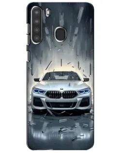 Чохол для Samsung Galaxy A21 (A215) з картинкою «BMW у світлі фар» Чохол для Samsung Galaxy A21 (A215) з картинкою «BMW у світлі фар»