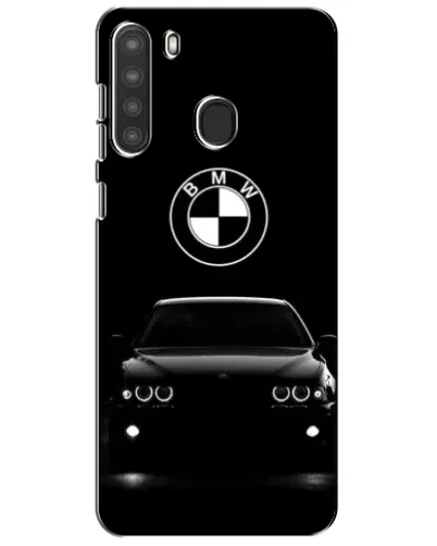 Чехол для Samsung Galaxy A21 (A215) с картинкой «BMW — взгляд из темноты»