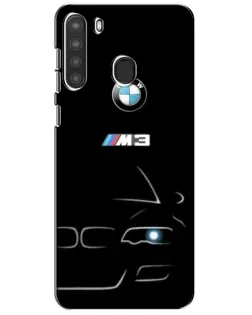 Чохол для Samsung Galaxy A21 (A215) з картинкою «Мінімалістичний принт BMW M3» Чохол для Samsung Galaxy A21 (A215) з картинкою «Мінімалістичний принт BMW M3»