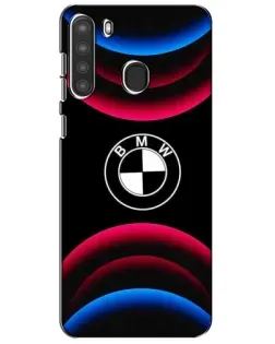 Чохол для Samsung Galaxy A21 (A215) з картинкою «Логотип BMW та неонові дуги» Чохол для Samsung Galaxy A21 (A215) з картинкою «Логотип BMW та неонові дуги»