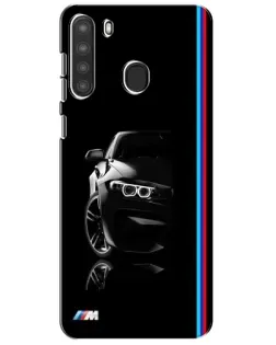 Чохол для Samsung Galaxy A21 (A215) з картинкою «Силует BMW в темряві» Чохол для Samsung Galaxy A21 (A215) з картинкою «Силует BMW в темряві»