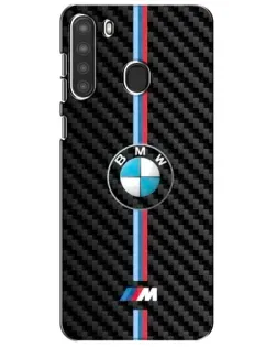 Чохол для Samsung Galaxy A21 (A215) з картинкою «Емблема BMW та карбон» Чохол для Samsung Galaxy A21 (A215) з картинкою «Емблема BMW та карбон»