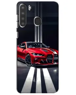 Чохол для Samsung Galaxy A21 (A215) з картинкою «Червона BMW на дорозі» Чохол для Samsung Galaxy A21 (A215) з картинкою «Червона BMW на дорозі»