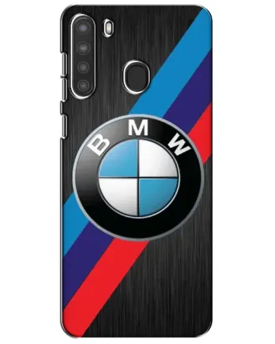 Чехол для Samsung Galaxy A21 (A215) с картинкой «BMW M-stripes стиль»