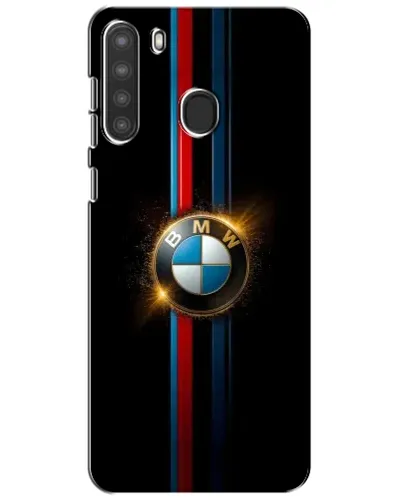 Чехол для Samsung Galaxy A21 (A215) с картинкой «BMW M-Power неон»