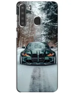 Чохол для Samsung Galaxy A21 (A215) з картинкою «BMW у зимовому лісі» Чохол для Samsung Galaxy A21 (A215) з картинкою «BMW у зимовому лісі»