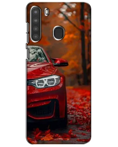 Чехол для Samsung Galaxy A21 (A215) с картинкой «Осенняя BMW M4»