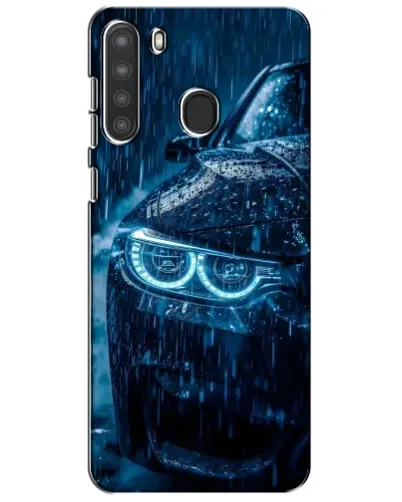 Чехол для Samsung Galaxy A21 (A215) с картинкой «BMW под дождем» Чехол для Samsung Galaxy A21 (A215) с картинкой «BMW под дождем»