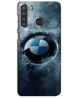 Чохол для Samsung Galaxy A21 (A215) з картинкою «Логотип BMW — лід» Чохол для Samsung Galaxy A21 (A215) з картинкою «Логотип BMW — лід»